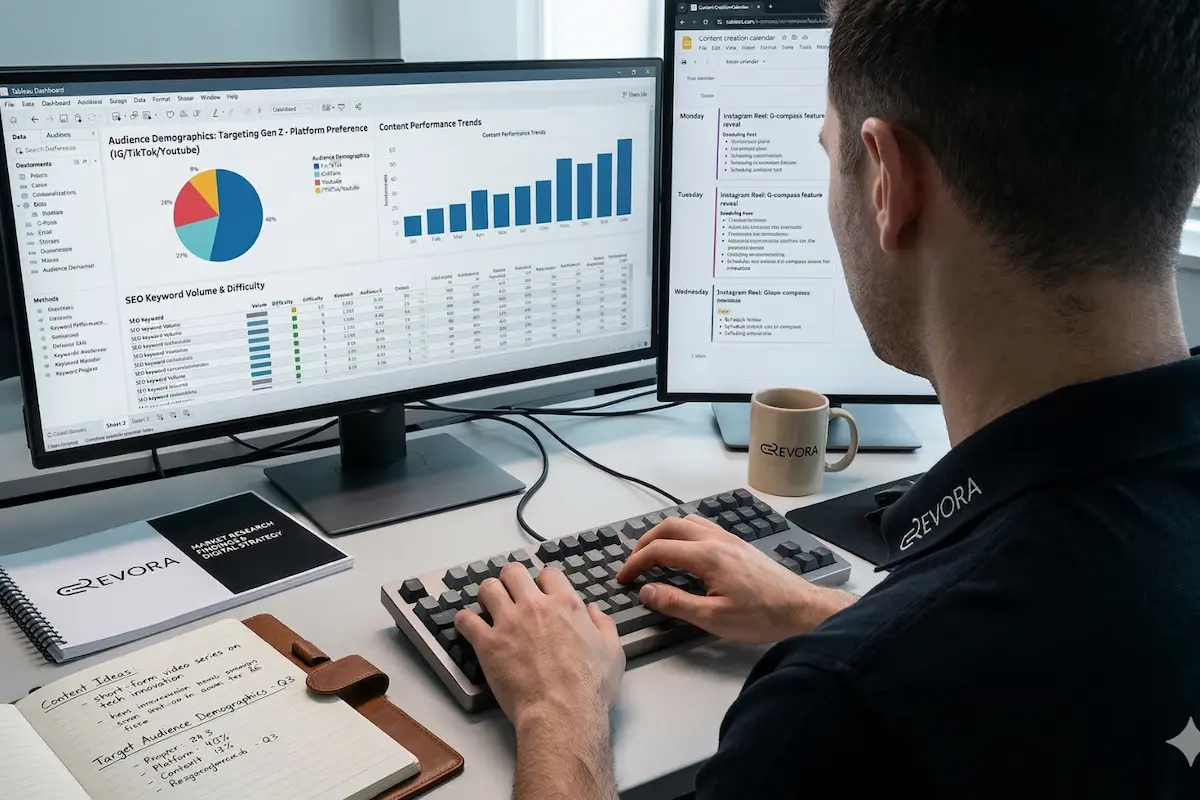 Crevora Strategic Business Analysis Namibia - Understanding Goals for Social Media Marketing and Growth